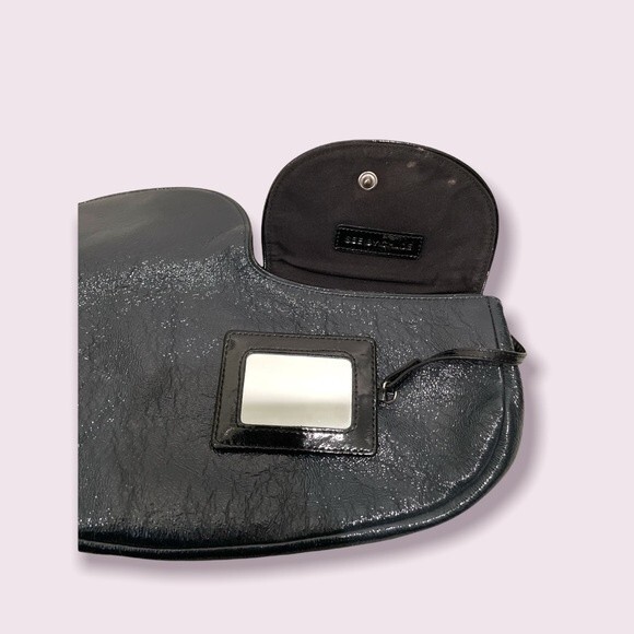 See by Chloe Blue Patent Leather Clutch EUC - Picture 3 of 3